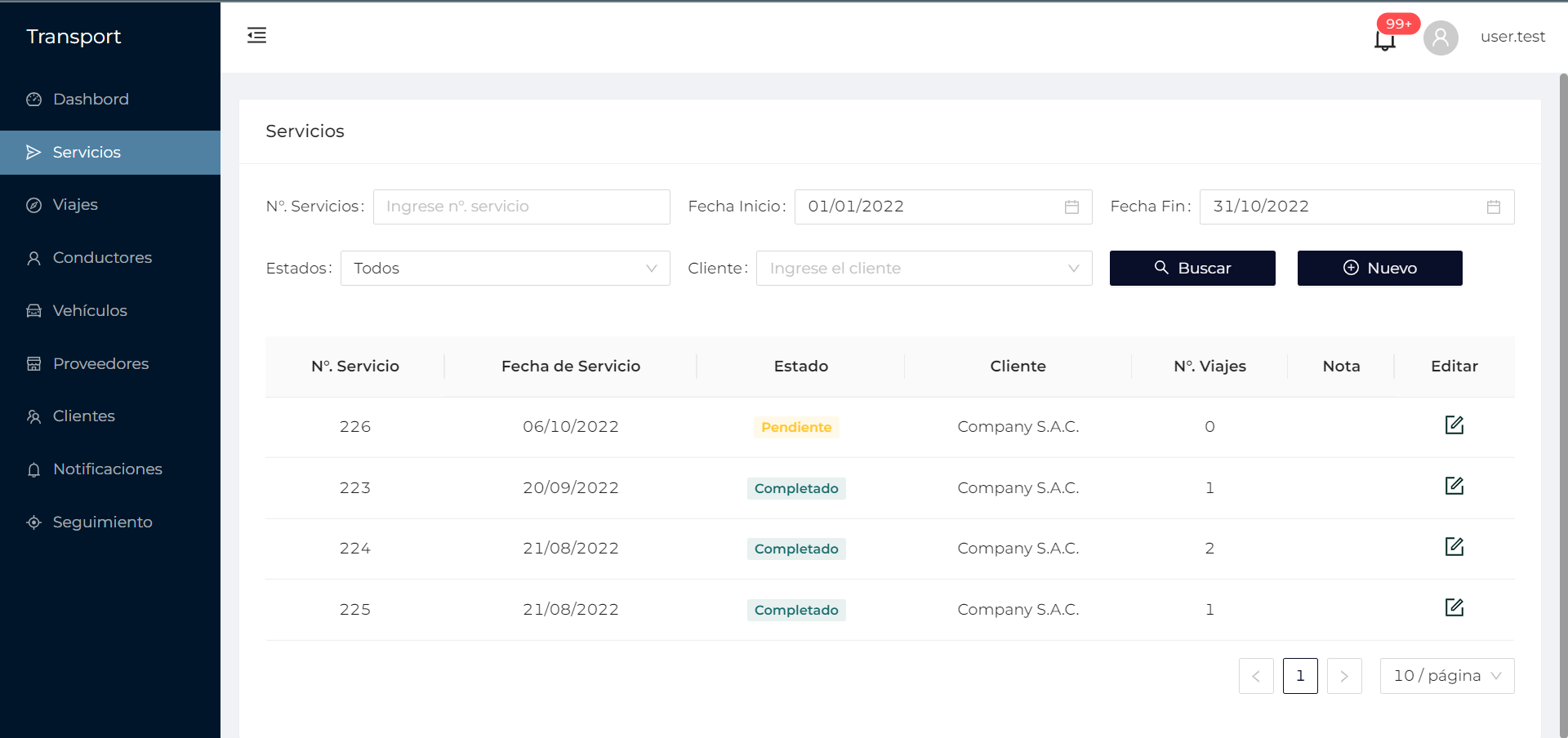 Gestione de manera optima sus servicios y viajes con registro de datos en la
  nube y acciones en tiempo real-1